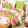 Blancho Bedding - [Rhythm of Colors] 100% Cotton 3PC Mini Comforter Cover/Duvet Cover Set (Queen Size)