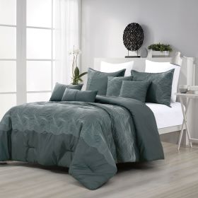 Lena 7PC COMFORTER SET (size: KING)