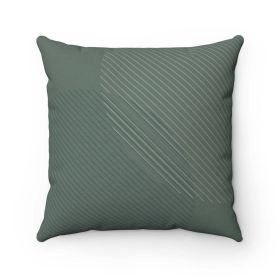 Abstract Dark Green Design Cushion Home Decoration Accents - 4 Sizes (size: 18" x 18")