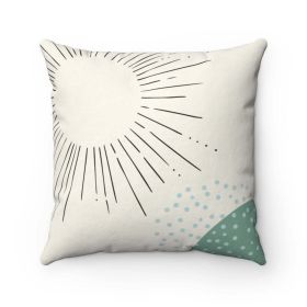 Abstract Sun Outline Cushion Home Decoration Accents - 4 Sizes (size: 20" x 20")